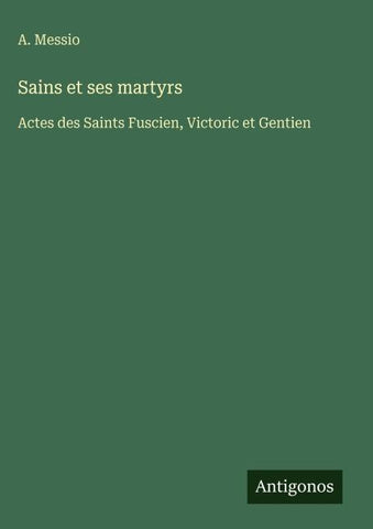Sains et ses martyrs