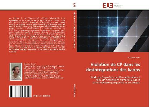 Violation de CP dans les désintégrations des kaons