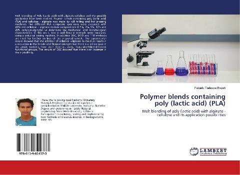 Polymer blends containing poly (lactic acid) (PLA)