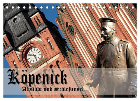 Köpenick - Altstadt und Schlossinsel (Tischkalender 2026 DIN A5 quer), CALVENDO Monatskalender