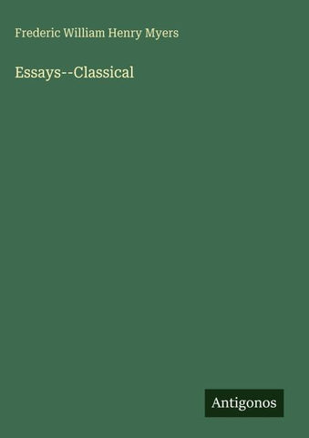 Essays--Classical
