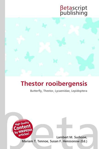 Thestor rooibergensis
