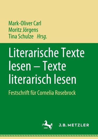 Literarische Texte lesen – Texte literarisch lesen