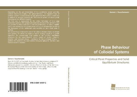 Phase Behaviour of Colloidal Systems