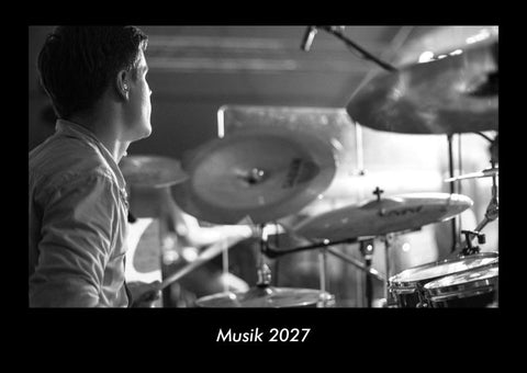 Musik 2027 Fotokalender DIN A3
