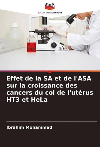 Effet de la SA et de l'ASA sur la croissance des cancers du col de l'utérus HT3 et HeLa
