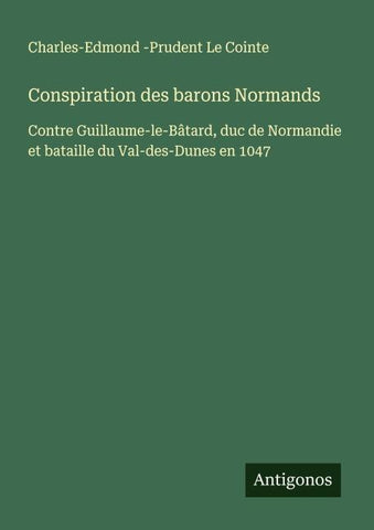 Conspiration des barons Normands