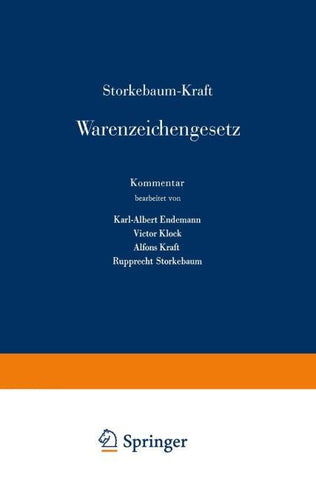 Storkebaum-Kraft Warenzeichengesetz
