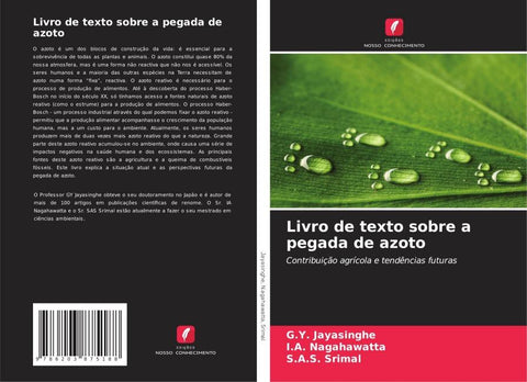 Livro de texto sobre a pegada de azoto