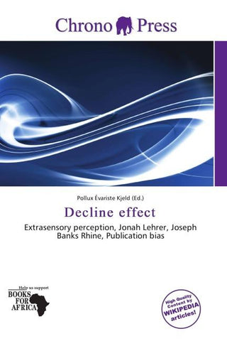 Decline effect
