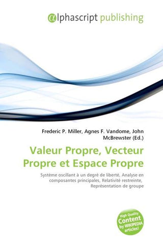 Valeur Propre, Vecteur Propre et Espace Propre