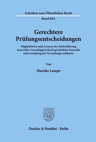 Gerechtere Prüfungsentscheidungen.