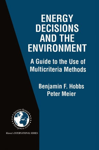Energy Decisions and the Environment
