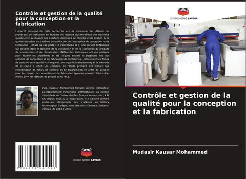 Contrôle et gestion de la qualité pour la conception et la fabrication