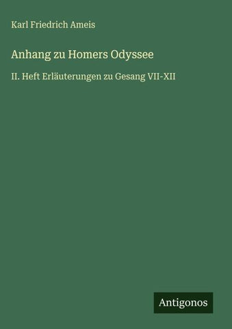 Anhang zu Homers Odyssee