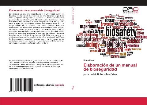 Elaboración de un manual de bioseguridad