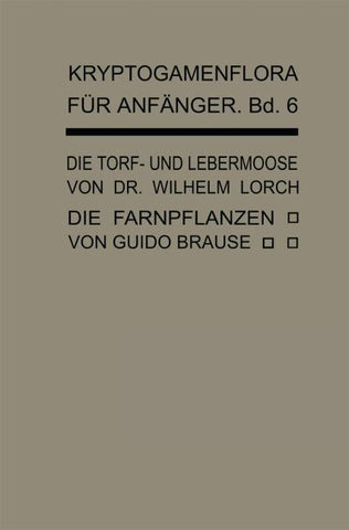 Die Torf- und Lebermoose