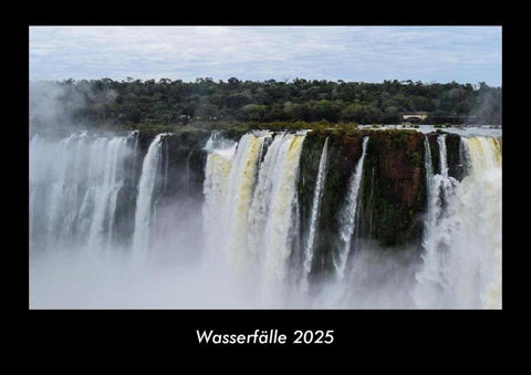 Wasserfälle 2025 Fotokalender DIN A3