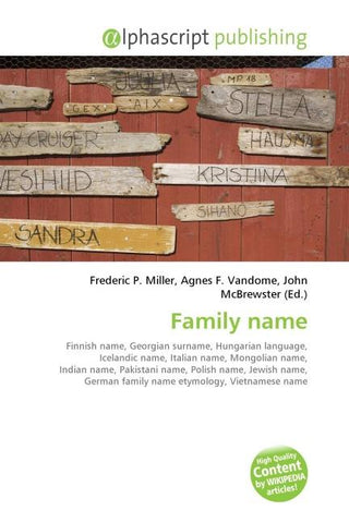 Family name