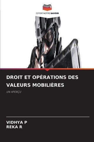 DROIT ET OPÉRATIONS DES VALEURS MOBILIÈRES