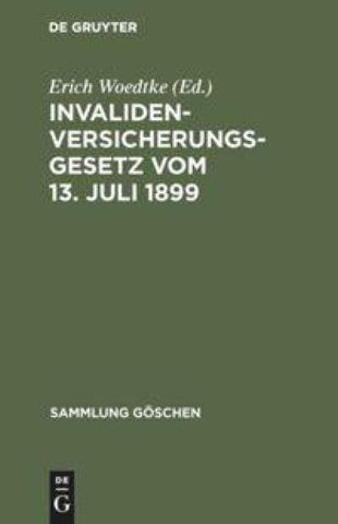 Invalidenversicherungsgesetz vom 13. Juli 1899
