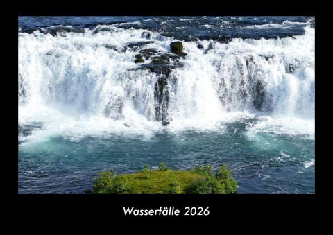 Wasserfälle 2026 Fotokalender DIN A3