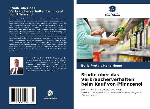 Studie über das Verbraucherverhalten beim Kauf von Pflanzenöl