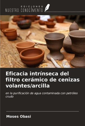 Eficacia intrínseca del filtro cerámico de cenizas volantes/arcilla