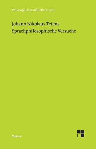 Sprachphilosophische Versuche