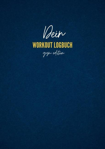 Dein Workout Logbuch