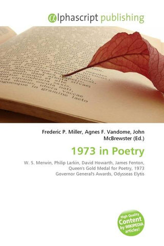 1973 in Poetry