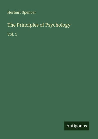The Principles of Psychology
