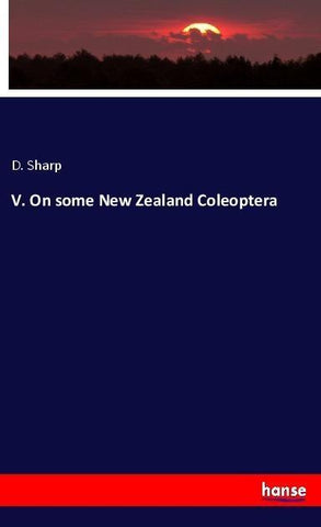 V. On some New Zealand Coleoptera