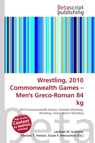 Wrestling, 2010 Commonwealth Games - Men's Greco-Roman 84 kg