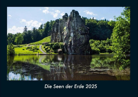Die Seen der Erde 2025 Fotokalender DIN A4
