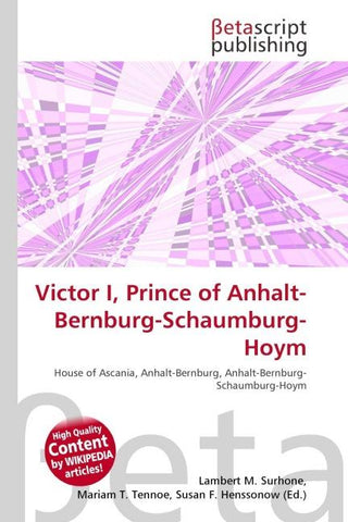 Victor I, Prince of Anhalt-Bernburg-Schaumburg-Hoym