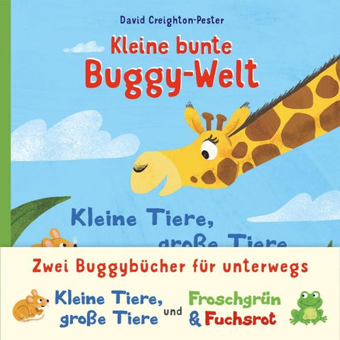 Kleine bunte Buggy-Welt - Kleine Tiere, Große Tiere & Froschgrün & Fuchsrot