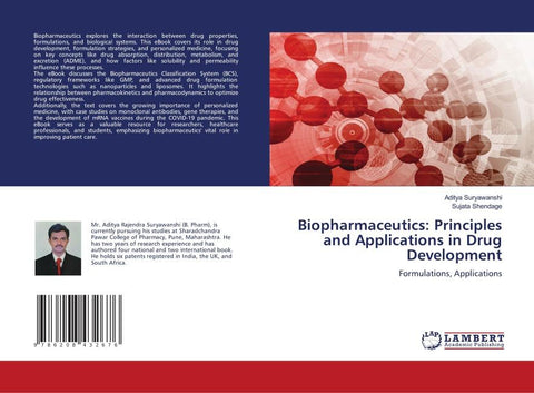 Biopharmaceutics: Principles and Applications in Drug Development
