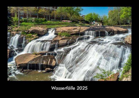 Wasserfälle 2025 Fotokalender DIN A3