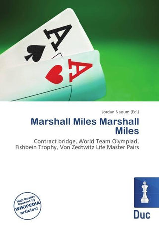 Marshall Miles Marshall Miles