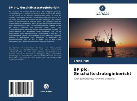 BP plc, Geschäftsstrategiebericht