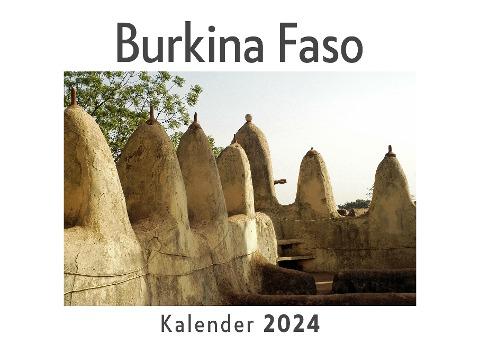 Burkina Faso (Wandkalender 2024, Kalender DIN A4 quer, Monatskalender im Querformat mit Kalendarium, Das perfekte Geschenk)