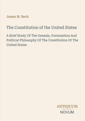 The Constitution of the United States