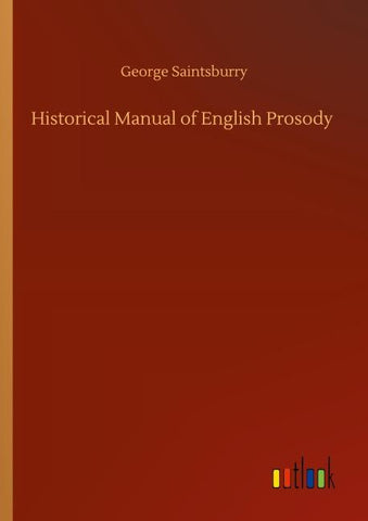 Historical Manual of English Prosody