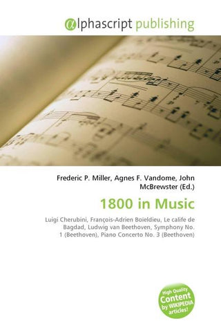 1800 in Music