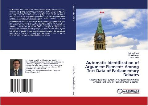 Automatic Identification of Argument Elements Among Text Data of Parliamentary Debates