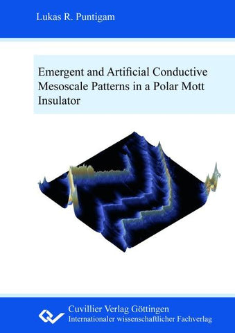 Emergent and artificial conductive mesoscale patterns in a polar Mott insulator