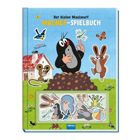 TRÖTSCH - Der kleine Maulwurf Magnet-Spielbuch Pappenbuch mit Magneten