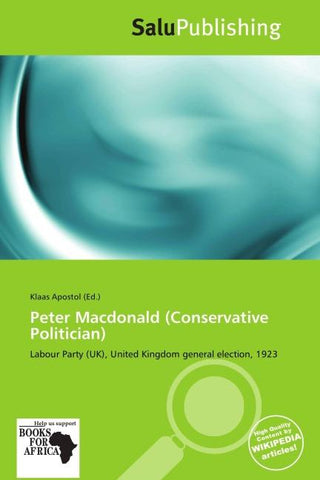 Peter Macdonald (Conservative Politician)