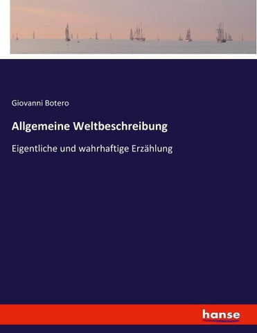 Allgemeine Weltbeschreibung